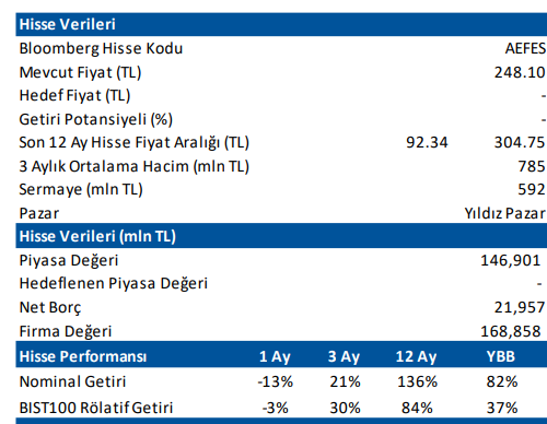 Anadolu Efes 2Ç24 Finansal Sonuçları ve Değerlendirme