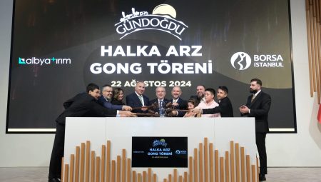 Borsa İstanbul’da gong ‘Gündoğdu Gıda’ için çaldı…