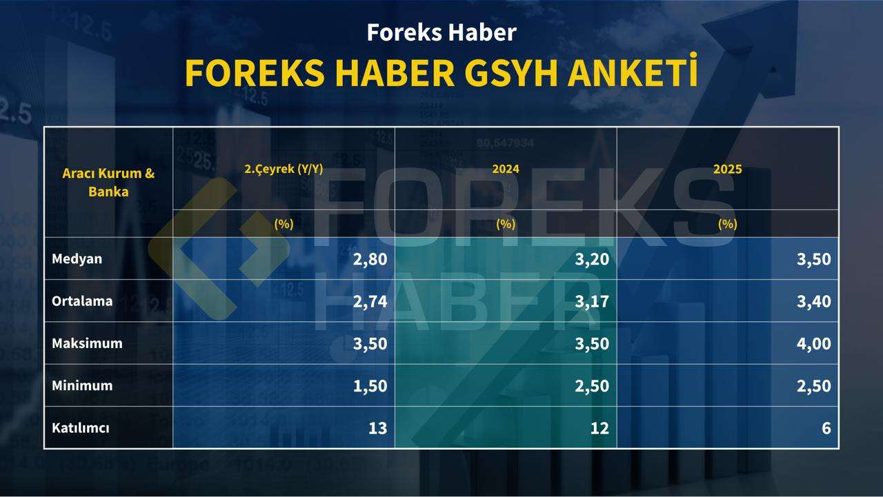Foreks Haber GSYH Anketi Sonuçları