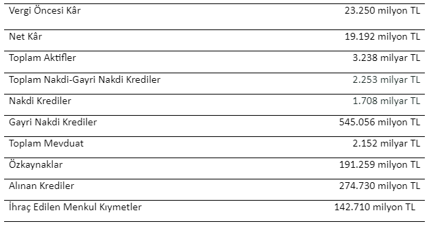 VakıfBank'ın 2024 Yılı İlk Yarı Finansal Sonuçları